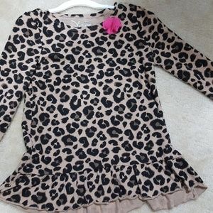 Never used leopard print, super cute